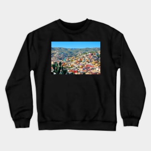 Point de vue sur la ville de Guanajuato Crewneck Sweatshirt